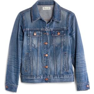 Madewell Jean Jacket in Pinter Wash